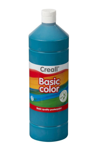 Tempera 1L Creall tyrkysová